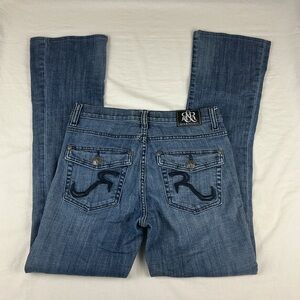 Rock & Republic Kasandra Bootcut Jeans , Women's Size 8 M Blue Jeans